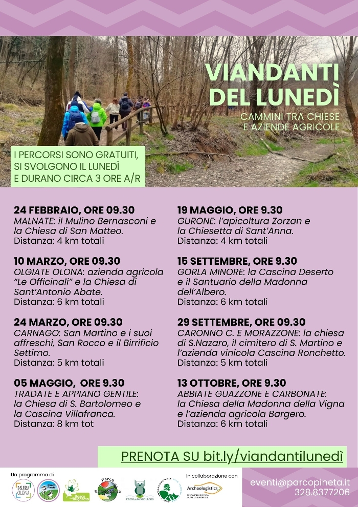 VIANDANTI DEL LUNEDÌ