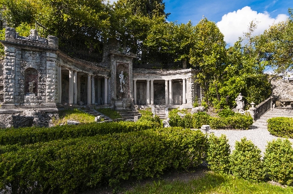 Esedra del Giardino di Casa Museo Pogliaghi